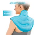 thumbnail image 2 of Paquete de hielo Comfytemp en gel para cuello y hombros aprobado por la FSA HSA, 2 of 7