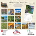 thumbnail image 2 of Wisconsin Wild & Scenic | 2026 12x24" (Hanging) Wall Calendar | Plastic-Free, 2 of 9