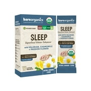 BareOrganics Sleep Blend Superfood Water Mix Packets, 5 Ct