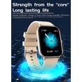 thumbnail image 5 of Reloj inteligente para hombre, con control de la presión arterial, fitness, deporte, reloj inteligente para mujer, para iPhone, Xiaomi GTS3, GTS 3, dorado, 5 of 5