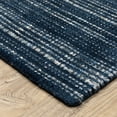 thumbnail image 3 of Oriental Weavers Circa Hand-made Wool Blend Area Rug - CIR06 - 10' x 13' - in Navy/ Blue - Modern Industrial Style, Hand-Made Wool Blend Rugs, Family, Dining, Living Room Rug, 3 of 3