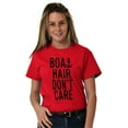 thumbnail image 4 of Boat Hair Don't Care Ocean Vibes Cute Women's Plus Size Graphic Tee Brisco Brands 4X, 4 of 5