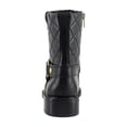 thumbnail image 4 of Vince Camuto Amais Women's Boots Black Quilted Size 8 M, 4 of 8