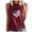 Tank Tops-Wine, variant on Brilliant Tank Tops for Women Plus Size Women's Sleeveless Summer Sexy Casual Tops Regular Round-Neck Printing Sleeveless Vest Tops (Black,XL)