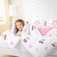 thumbnail image 4 of Castle Fairy Bow Personalized Initial A Twin Comforter Sets,Dreamy Bow Knot Bedding Set, 4 of 8