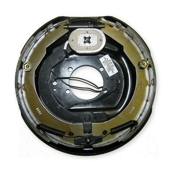 Lippert Components Trailer Brake Assembly 122258 Electric Brakes; Drum Brakes; 3500 Pound Axle Capacity; Left; Bulk; Manual Adjust