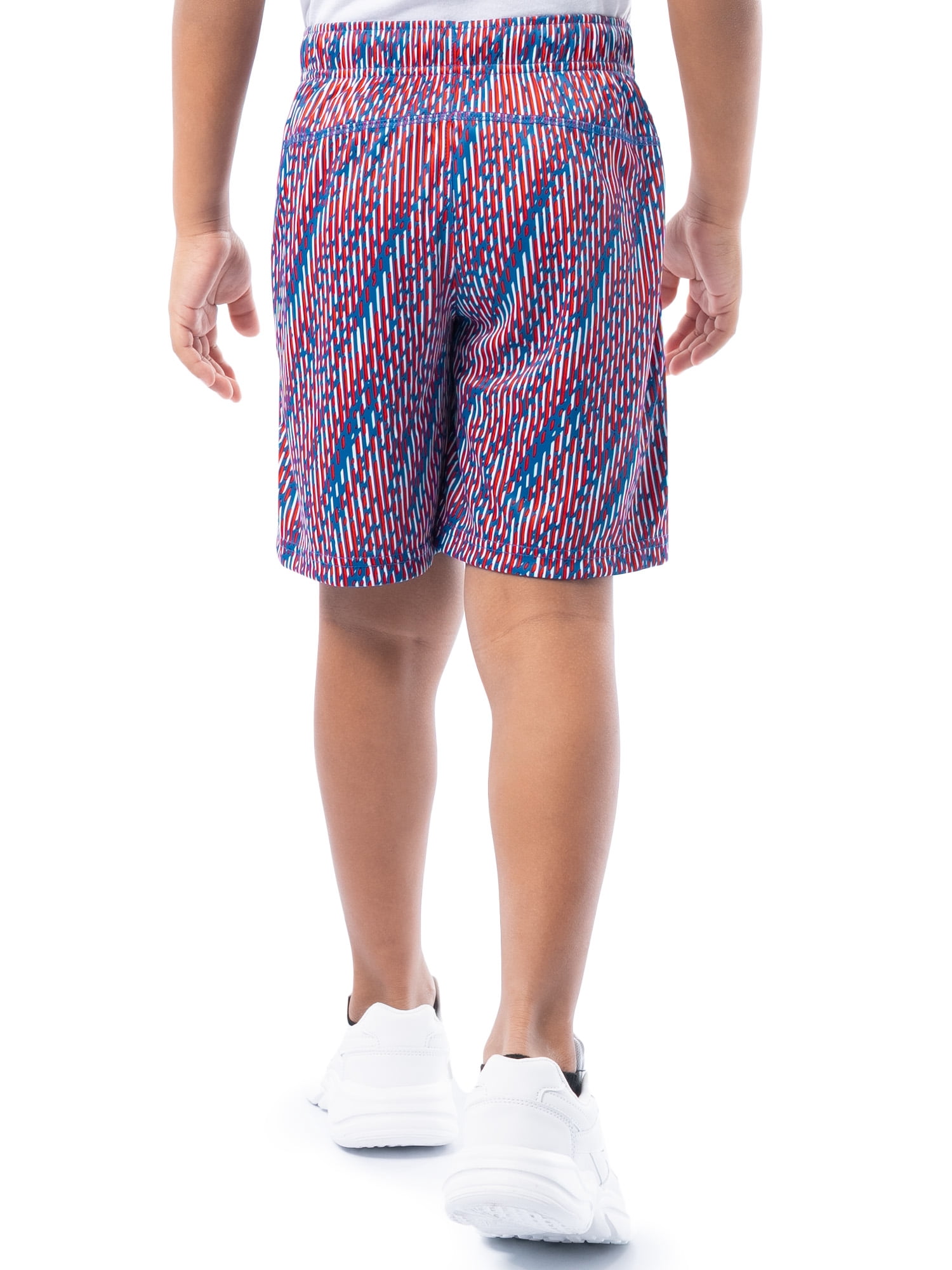 Athletic Works Boys Core Performance Shorts, 2-Pack, Sizes 4-18 & Husky