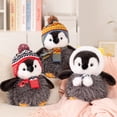 thumbnail image 5 of Chubby Penguin Stuffed Animal-Soft Huggable Soothing Toy Ocean Theme Companion Christmas Birthday Valentine's Day Gift, 5 of 5