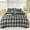 Gray, variant on JingChun Summer Twin Comforter Friendly Sanded Three Piece Set Soft Bedding for All Seasons Fresh Pattern