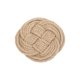 thumbnail image 2 of Weave Cup Mat, Hot Pad Cup Coaster Tetera Mat Cup Pad Mat Para Hoteles Para Cocinas Para Restaurantes Para Cenas Al Aire Libre ANGGREK No, 2 of 7
