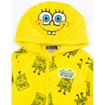 thumbnail image 4 of SpongeBob SquarePants Unisex Kids Yellow Onesie, 4 of 6