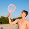 thumbnail image 4 of TABLZONE 1 Set Kids Tennis Racket Set For Training Sessions Sports Training Pink Plastic, 4 of 7