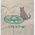 thumbnail image 2 of Life Is Crap Bed Thief Good Life Funny T Shirts Gift Ideas T-Shirt Tee by Life Is Crap, 2 of 2