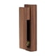 thumbnail image 1 of Toallero de madera maciza natural | Perchero artesanal de madera con cierre de cristal | Para colgar en la pared, ideal para toallas de baño y cocina | Acabado en nogal o haya, 1 of 4