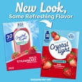 thumbnail image 3 of Crystal Light Drink Mix with Caffeine, 30 Packets, for Convenient On-the-Go Flavorful Hydration, Wild Strawberry Artificially Flavored Zero Sugar, 3.3 oz, 3 of 17