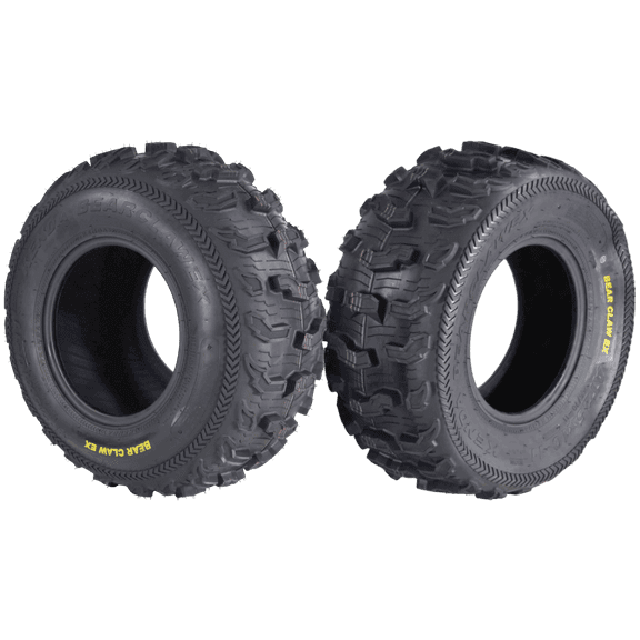 Kenda Bear Claw EX K573 25x10-11 Rear 6 PLY ATV Tires Bearclaw 25x10x11 (2 Pack)