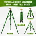 thumbnail image 3 of Impact Sprinkler on Tripod Base, Tripod Sprinkler with 300 Degree Coverage, Heavy Duty Water Sprinkler for Lawn/Yard/Garden, 3 of 10
