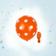thumbnail image 4 of KAKOWELY 100 globos de látex gruesos de 12 pulgadas con lunares, inflables, para decoración de bodas, cumpleaños y fiestas (colores variados)., 4 of 5