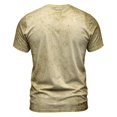 thumbnail image 5 of Men Vintage Deer Print Crew Neck T-Shirt, Loose Fit Short Sleeve Funny Graphic Basic Tee Summer Casual Daily Outdoor Holiday Tops(Khaki7,XXL), 5 of 5