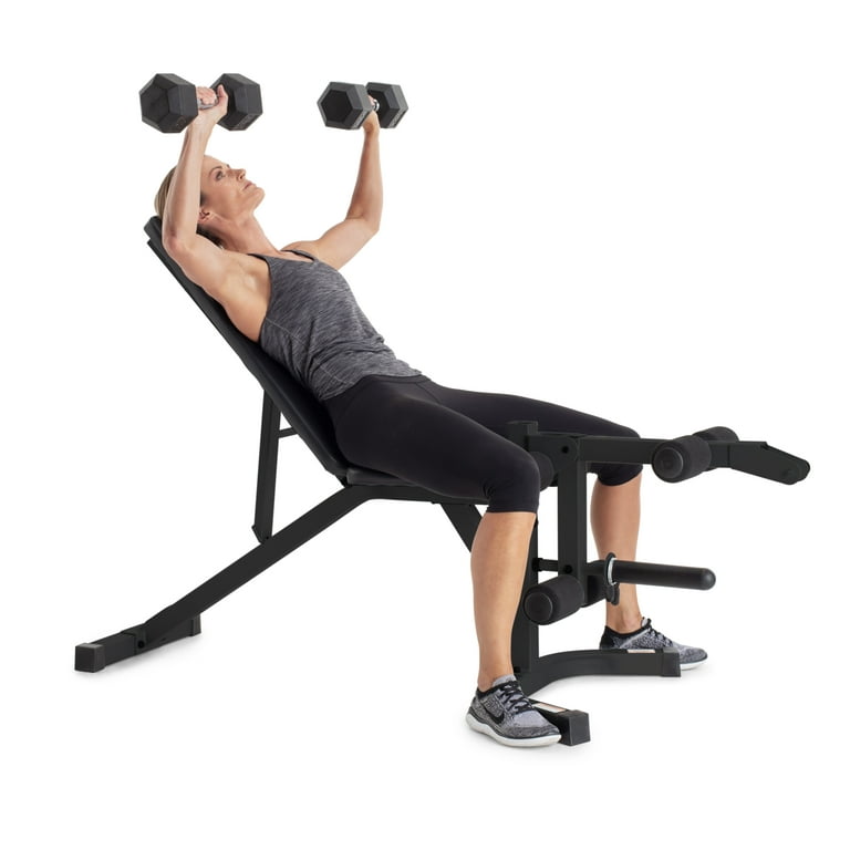 Weider Attack Olympic Utility Bench with 610 Lb. Total Weight Capacity Walmart