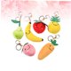 thumbnail image 5 of unbranded 7Ud Colgante De Llaveros De Plush Y Metal Con Vegetal Para Decorar Y Llaves, 5 of 8