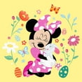 thumbnail image 2 of Men's Minnie Mouse Easter Bunny Hug Graphic Tee Banana Medium, 2 of 4