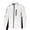 Gray, variant on Men Reflective Running Jacket, Lightweight Windbreaker with Zipper Pocket, Full Zip Track Jacket Big and Tall Size XS-3XL Gray