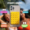 thumbnail image 3 of HSHDLDF Suction Phone Case Mount, Silicon Adhesive Phone Accessory for iPhone and Android, Hands-Free Fidget Toy Mirror Shower Phone Holder, Tiktok Videos and Selfies (Red), 3 of 6