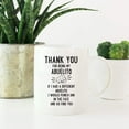 thumbnail image 2 of Andaz Press Funny Family 11oz. Coffee Mug Gift, Thank You for Being My Son-In-Law, Punch in Face, 1-Pack, Christmas Birthday Drinking Cup Present Ideas, 2 of 7