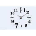 thumbnail image 2 of Yasoo Modern DIY Large Wall Clock 3d Mirror Surface Sticker Home Decor Art Design, 2 of 8
