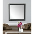 thumbnail image 2 of BrandtWorks Miroir Moderne Noir Mat Accent, 2 of 3