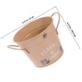 thumbnail image 2 of IDEANATEGRATE 2Ud Cubeta Decorativa De Hierro Para Plantas Con Vintage Y Uso Multifuncional, 2 of 7