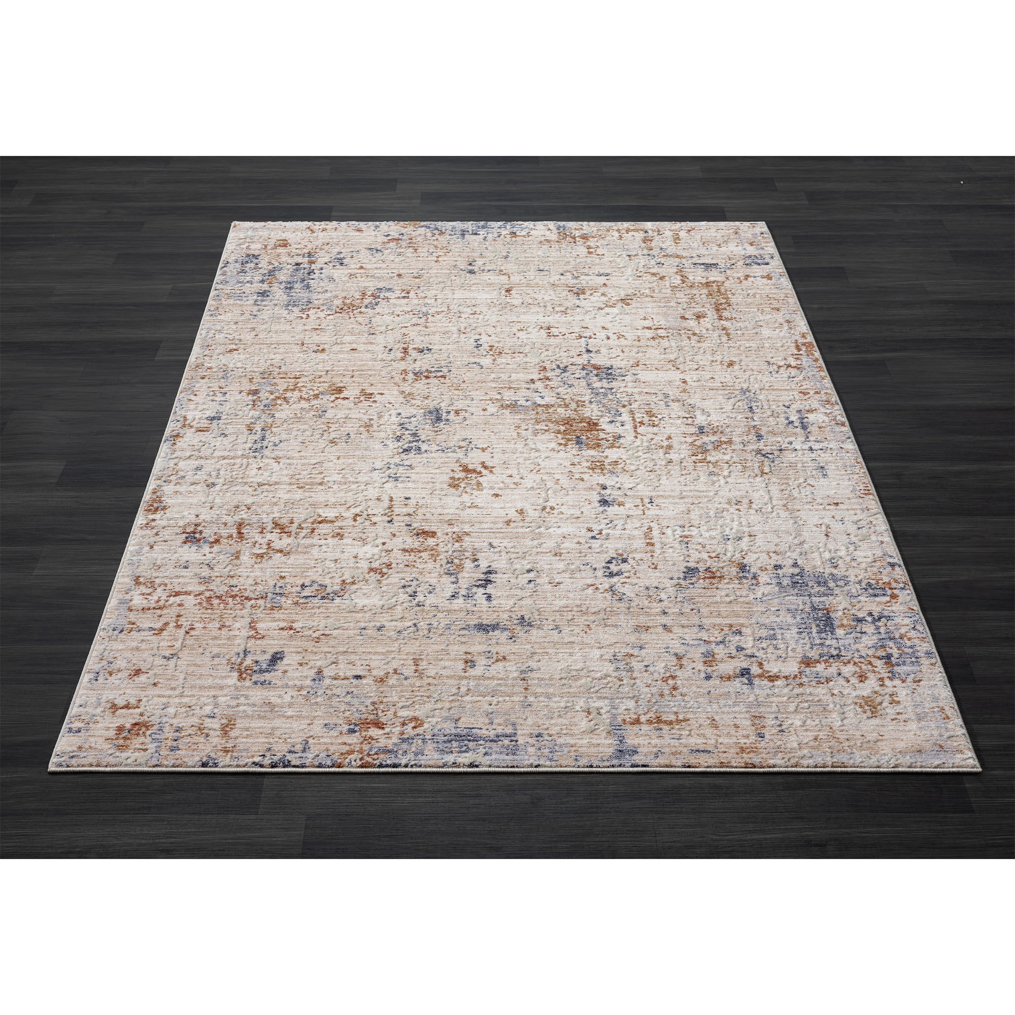 Ox Bay Lucas Abstract Modern/Contemporary Polyester Blend Area Rug, 7'9" X 9'9"