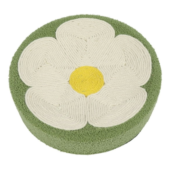 Sisal Cat Lounge Bed, Ergonomic Design Round Cat Scratcher for Healthy Cat Claws, Keeps Claws Healthy, Practical Toy, Comfortable Sleeping
