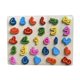 thumbnail image 1 of Tablero de alfabeto de madera Montessori, juguetes para padres e hijos, tablero de rompecabezas árabe práctico Letras árabes A, 1 of 9