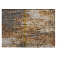 thumbnail image 2 of Addison Rugs Chantille Indoor/Outdoor Transitional Modern Rust Washable Rectangle Rug, 1'8" x 2'6", 2 of 6