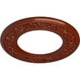 thumbnail image 3 of Ekena Millwork 13 3/8"OD x 7 1/2"ID x 3/4"P Blackthorn Ceiling Medallion (Fits Canopies up to 7 1/2"), Hand-Painted Firebrick, 3 of 6