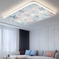 thumbnail image 2 of Coastal Starfish Fluorescent Light Covers, Blue Nautical Coral Seashell Wooden Magnetic Light Covers for Ceiling Lights, Fluorescent Ceiling Shade Filters for Classroom Bedroom Office 4x2Ft x 4PCS, 2 of 8