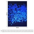 thumbnail image 2 of Blue Glitter Sparkle Throw Blanket for Women, Men & Kids - Super Soft Plush Blanket Throw Fleece Blanket Animal Blanket, 2 of 7