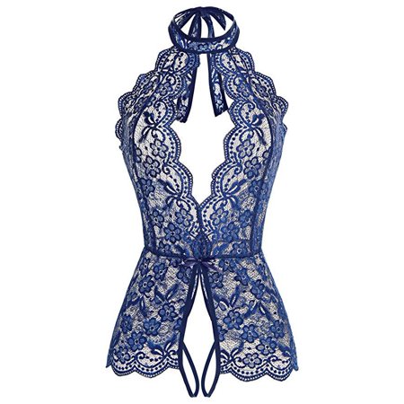 

Women One Piece Lingerie Lace Sexy Baby Dolls Teddy Sleepwear