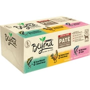 (6 Pack) Purina Beyond Grain Free, Natural Pate Wet Cat Food, Grain Free Pate Variety Pack, 3 oz. Cans