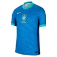 thumbnail image 2 of Men's Nike  Blue Brazil National Team 2024 Away Match Authentic Jersey, 2 of 4