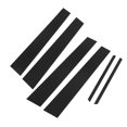 thumbnail image 5 of Pillar Post Trim,6Pcs Car Side Door Window Pillar Decal Trim B Pillar Cover Trim Proven Performance, 5 of 5