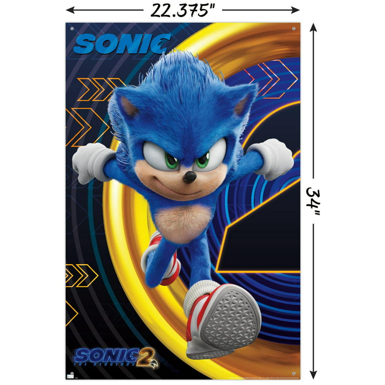 Sonic the Hedgehog 3 movie poster, Sonic the Hedgehog