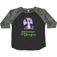 thumbnail image 3 of Inktastic Mommy's Lil' Dragon Boys or Girls Toddler T-Shirt, 3 of 5