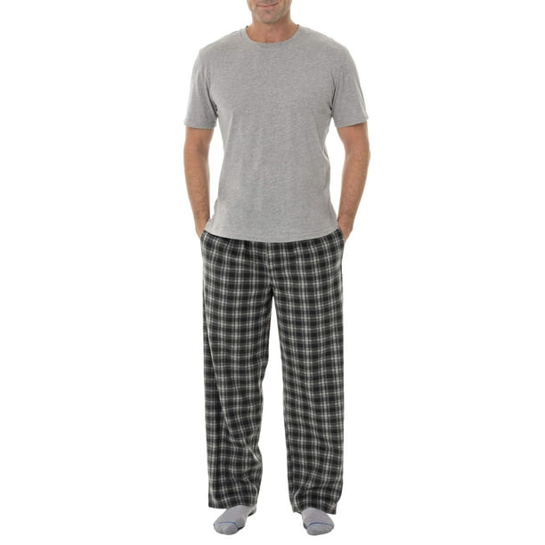 fruit of the loom waffle knit jogger sleep pant