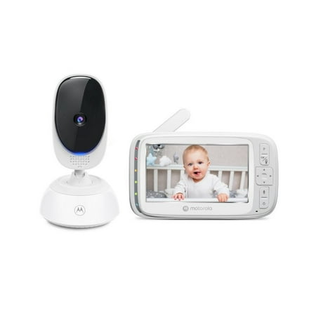 UPC: 0810036770859 | Motorola® VM75 5 Video Baby Monitor with Digital Tilt Motorized Pan 5.0 480 x 272 Color Display