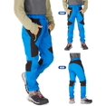 thumbnail image 7 of liyiyiyia Boys Snow Ski Pants Hiking Kids Girls Warm Snowboard Softshell Pants Outdoor Waterproof Windproof Fleece Lined Trousers Light Blue 4-5 T, 7 of 7