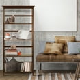 thumbnail image 1 of Casual Home Mission Style 5-Shelf Bookcase, Walnut, 1 of 5