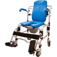 thumbnail image 3 of Platinum Health Caspian Professional Padded Mobile Bath Shower, Commode & Toilet Chair with Pail, 3 of 6